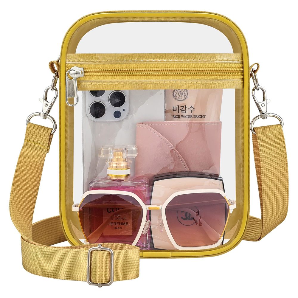 Clear Bag Stadium Aroved Purse - Clear Crossbody Bag Stadium Uwu ;)
